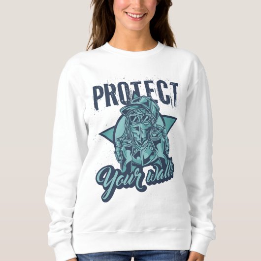 Graffiti Wall Art T-Shirt | Urban Street Art Spray Sweatshirt (Vorderseite)