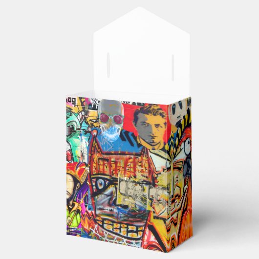 Graffiti wall collage  geschenkschachtel (Geöffnet)
