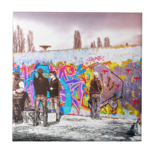 Graffiti Wall Project Fliese