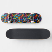 Graffiti Wall Skateboard (Horizontal)