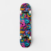 Graffiti Wall Skateboard (Vorderseite)