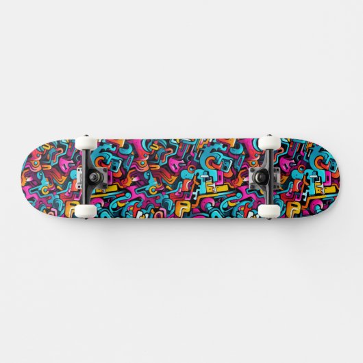 Graffiti Wall Skateboard (Horizontal)