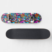 Graffiti Wall Skateboard (Horizontal)