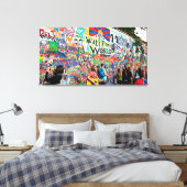 Graffiti Wall Street Musicians & Artists Wall Art Leinwanddruck (Insitu (Schlafzimmer))