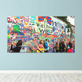 Graffiti Wall Street Musicians & Artists Wall Art Leinwanddruck (Insitu (Holzboden))