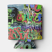 Graffiti Wall: Urban Hip Hop Dosenkühler (Rückseite)