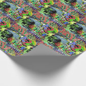 Graffiti Wall: Urban Hip Hop Geschenkpapier (Ecke)