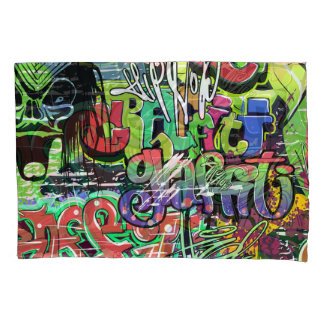 Graffiti Wall: Urban Hip Hop Kissenbezug