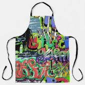 Graffiti Wall: Urban Hip Hop Schürze (Vorderseite)