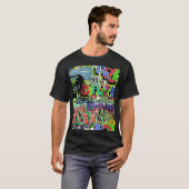 Graffiti Wall: Urban Hip Hop T-Shirt (Vorne ganz)