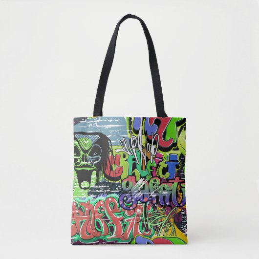 Graffiti Wall: Urban Hip Hop Tasche (Vorderseite)