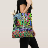 Graffiti Wall: Urban Hip Hop Tasche (Von Nahem)