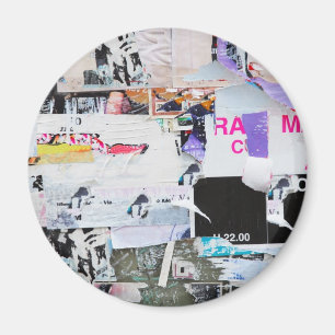 Graffiti-Wand Banksy Art heftiges Papier Magnet