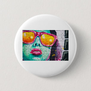 Graffiti-Wand Button