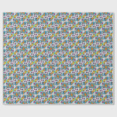 Graffiti-Wand Geschenkpapier (Flach)