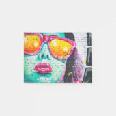 Graffiti-Wand Post-it Klebezettel (Vorderseite)