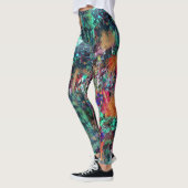 Graffiti-Wand und Spray-Paint-Spritzer Leggings (Links)