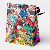 Graffiti-Wandverkleidung Geschenkschachtel (Rückseite)