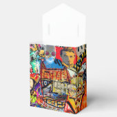 Graffiti-Wandverkleidung Geschenkschachtel (Geöffnet)