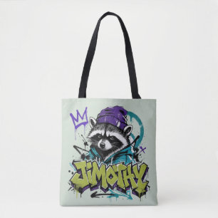Graffiti-Waschbär-Street-Art-Urban-Punk-Stil Tasche
