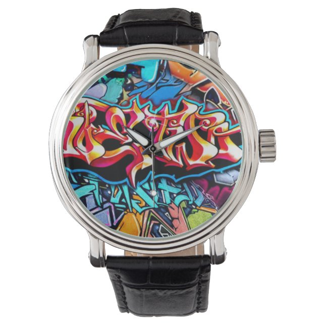 Graffiti Watch 2 Armbanduhr (Vorderseite)