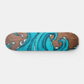 Graffiti Wave Skateboard (Horizontal)