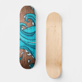 Graffiti Wave Skateboard (Vorderseite)