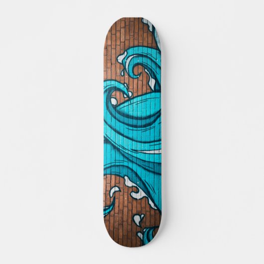 Graffiti Wave Skateboard (Vorne)