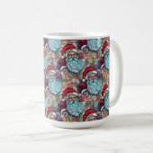 Graffiti-Weihnachtsmann Kaffeetasse (VorderseiteRechts)