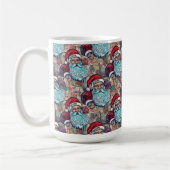 Graffiti-Weihnachtsmann Kaffeetasse (Links)