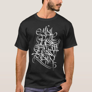 Graffiti wieder großartig Weißes Handstyle-Tag Shi T-Shirt