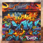 Graffiti Window Cloning Fensteraufkleber (Blatt 2)