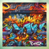 Graffiti Window Cloning Fensteraufkleber (Blatt 3)