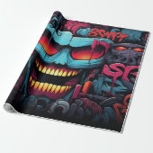 Graffiti Wrapping Paper Geschenkpapier (Ungerollt)