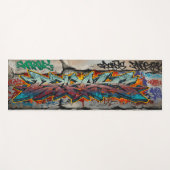Graffiti  yogamatte (Vorderseite (Horizontal))