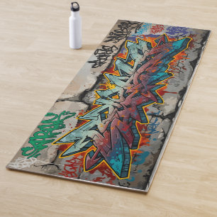 Graffiti yogamatte