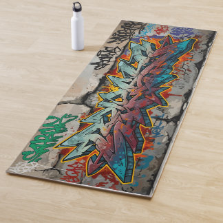 Graffiti yogamatte