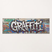Graffiti Yogamatte (Vorderseite (Horizontal))