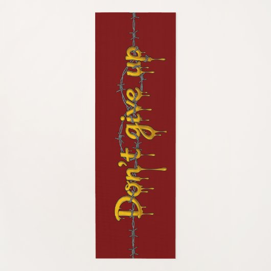 Graffiti Yogamatte (Vorderseite)