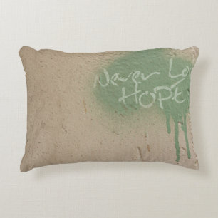 Graffiti Zitat Hoffnung Inspiration Dekokissen