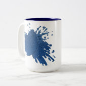 Graffiti Zweifarbige Tasse (Vorderseite Links)
