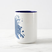 Graffiti Zweifarbige Tasse (Mittel)