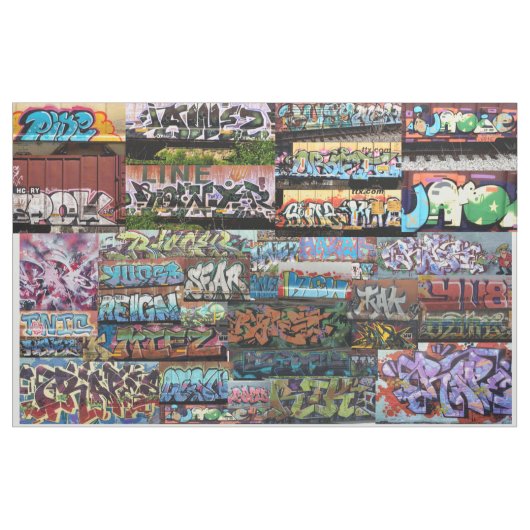 Graffitibombe Stoff (Yard (91,4 cm))