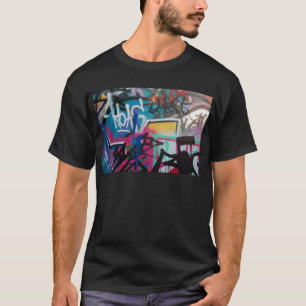 Graffitifleck- Hintergrund T-Shirt