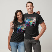 Graffitifleck- Hintergrund T-Shirt (Unisex)