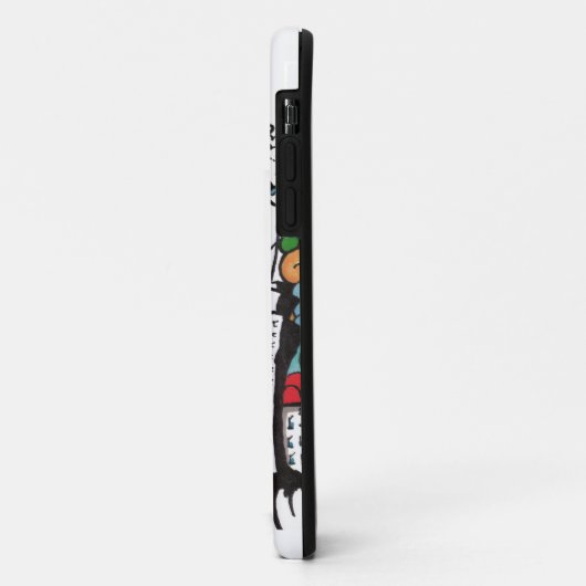 Graffitifreiheitsstatue Case-Mate iPhone Hülle (Hinten/Links)