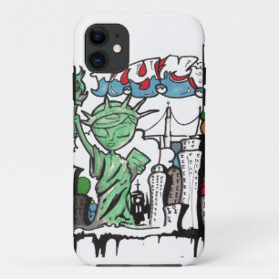 Graffitifreiheitsstatue Case-Mate iPhone Hülle