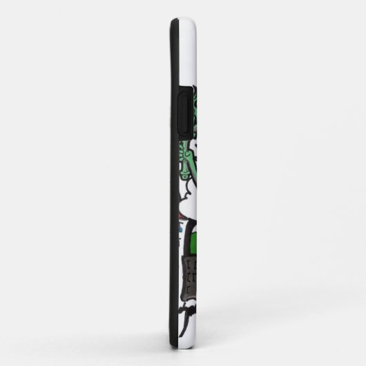 Graffitifreiheitsstatue Case-Mate iPhone Hülle (Hinten/Rechts)