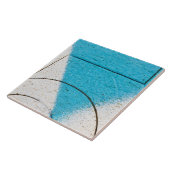 Graffitinahaufnahmen Fliese (Seite)