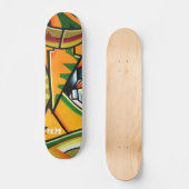Graffitiplattform Skateboard (Vorderseite)